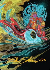 Art Series (44/54) Gold Signature - Cloudspire Skycycle